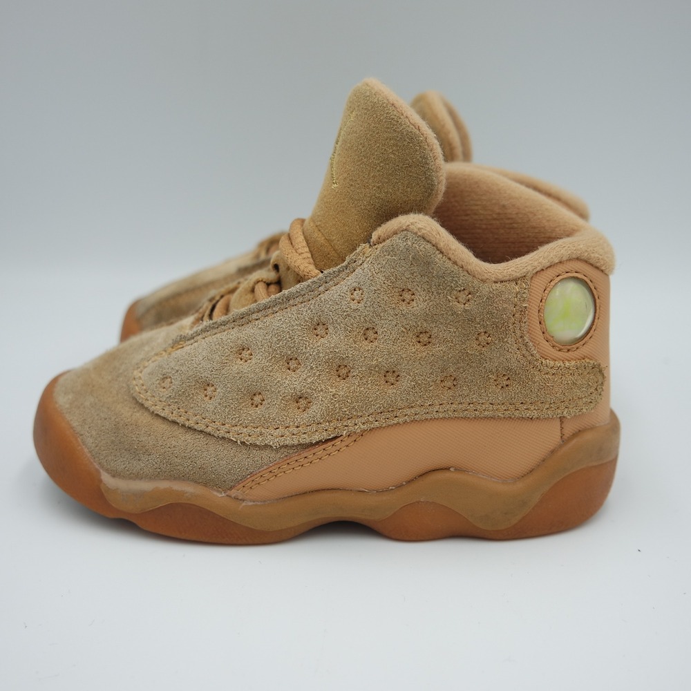 Jordan 13 Retro Wheat Toddler Sneakers Elemental Gold 414581-705 Size 7C